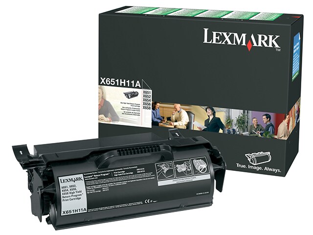 Lexmark X651H11A High Yield Return Program Toner Cartridge