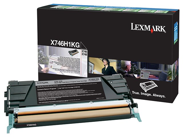 Lexmark X746H1KG High Yield Return Program Toner Cartridge Black