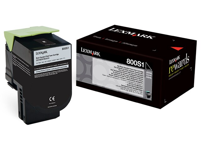 Lexmark 80C1SY0 801SY Standard Yield Return Program Toner Cartridge Yellow