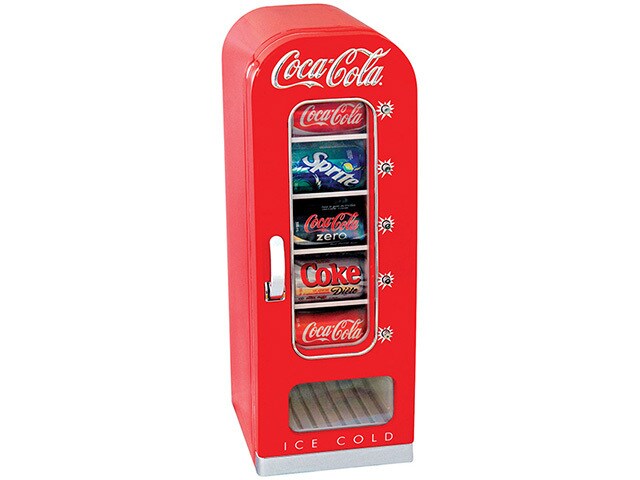 Koolatron Coca Cola Vending Fridge 10 Can Capacity