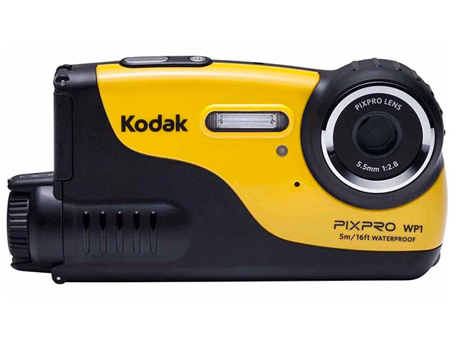 Kodak Pixpro WP1 16.4MP Waterproof Digital Camera Yellow