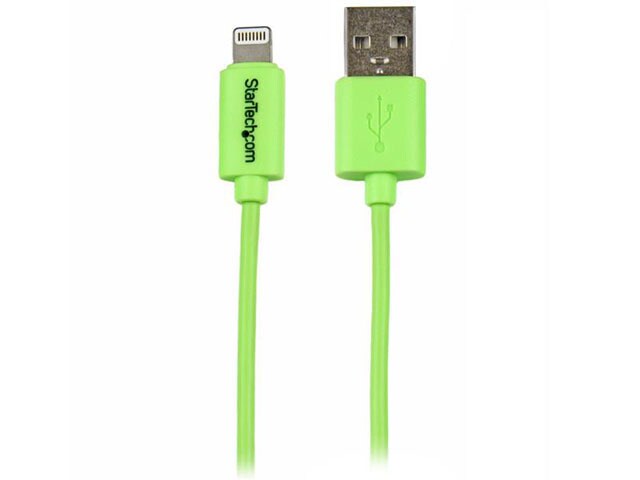 Startech 1m 3 Apple Slim Lightning Connector to USB Cable Green