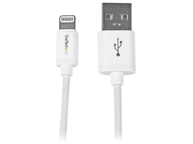 StarTech 15cm 6 quot; Apple Lightning Connector to USB Cable White