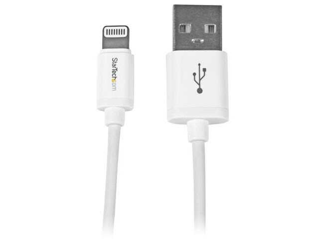 StarTech 1m 3 Apple Lightning Connector to USB Cable White