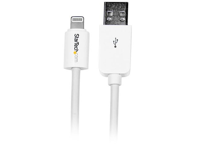 Startech 3m 10 Long Apple Lightning Connector to USB Cable White