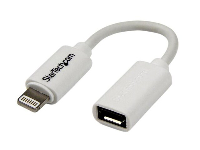 StarTech Micro USB to Apple Lightning Connector Adapter White