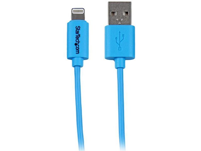 StarTech 1m 3 Apple Lightning Connector to USB Cable Blue