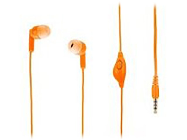 Griffin TuneBuds Earbuds with Mic Orange