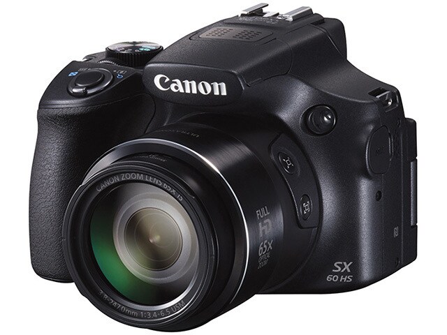 Canon PowerShot SX60 HS 16MP Camera Black