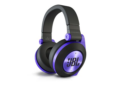 JBL Synchros E50BT Bluetooth-enabled Wireless Headphones - Purple