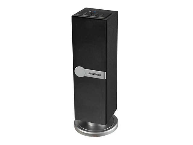 SYLVANIA Bluetooth Floor Standing Tower Speaker Black