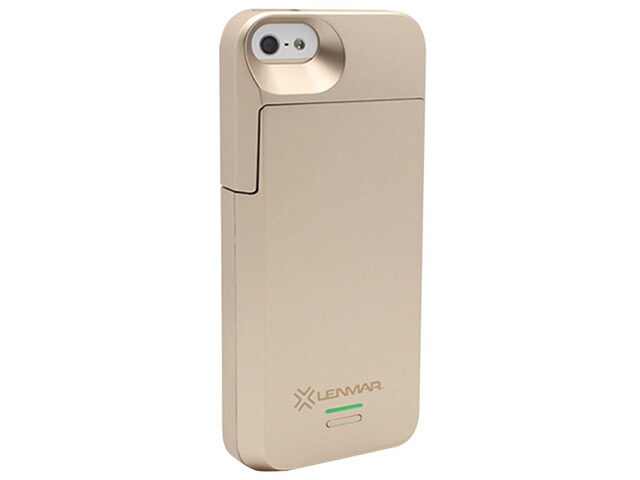 Lenmar BC5G Meridian Power Case for iPhone 5 Gold
