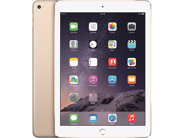 Apple iPad AirÂ® 2 64GB Wi Fi Cellular Gold