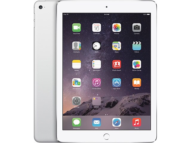 Apple iPad AirÂ® 2 64GB Wi Fi Cellular Silver