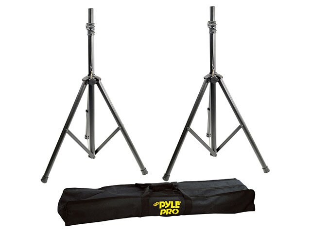 Pyle PSTK103 Heavy Duty Aluminum Dual Speaker Stand with Bag