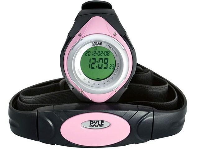 Pyle Heart Rate Monitor Watch Pink