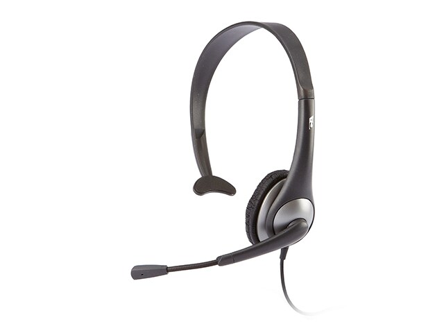 Cyber Acoustics AC 104 Mono Headset Mic Black