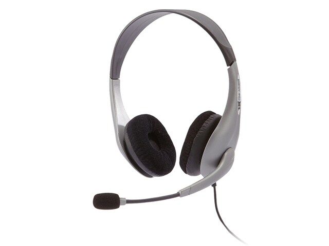 Cyber Acoustics AC 404 Stereo Headset with Mic and Y Adapter