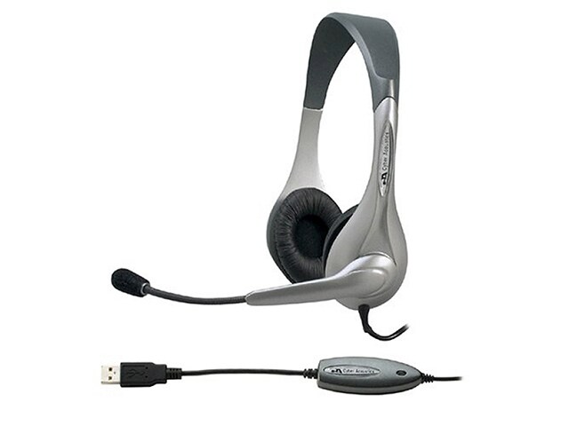 Cyber Acoustics AC 850 USB Stereo Headset with Microphone
