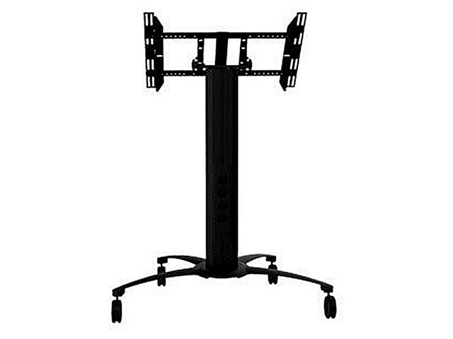 TygerClaw LCD8501 32 quot; 55 quot; Mobile TV Stand Black