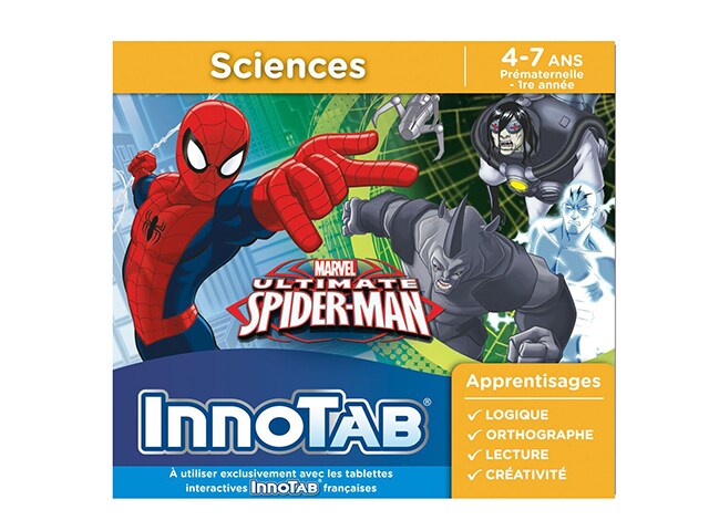 VTech InnoTab Software Cartridge The Ultimate Spiderman French