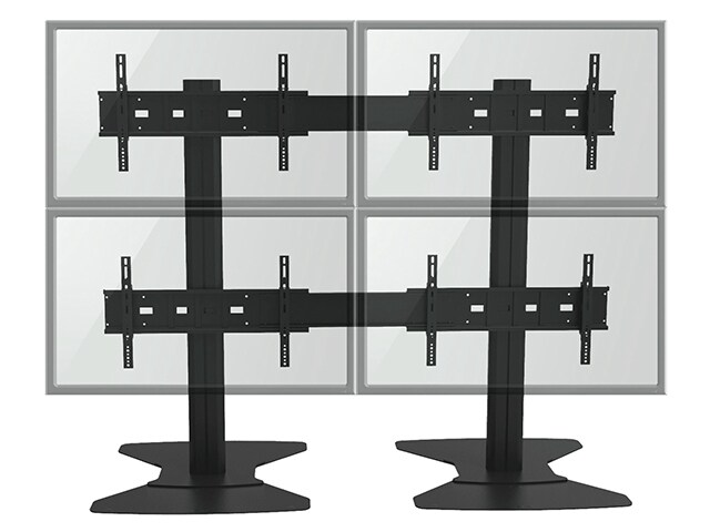 TygerClaw LVW8605 Video Wall 4 TV s Stand for 30 quot; 60 quot; TV s