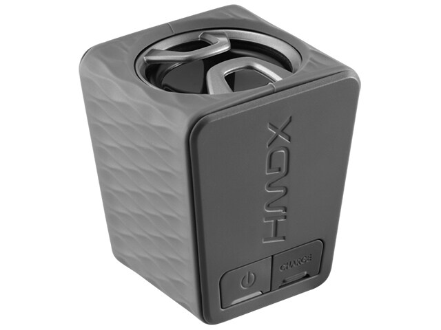 HMDX Burst Portable Rechargeable Speaker Grey