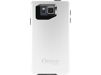 Étui Symmetry d'OtterBox pour Galaxy Alpha de Samsung - gris et blanc