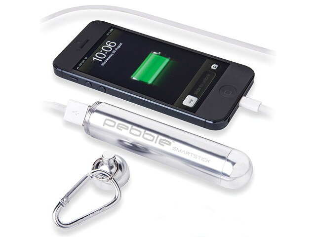 Veho VPP 004 PS Pebble Smartstick Emergency Portable Battery Silver