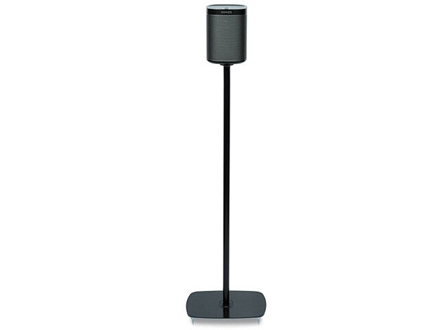 Flexson Bespoke Floorstand for PLAY 1 SONOS Speakers Black Single