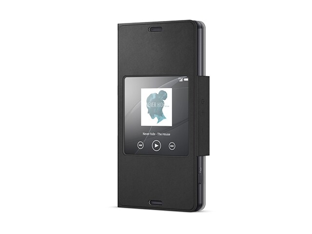 Sony Style Cover Window for Xperia Z3 Compact Black