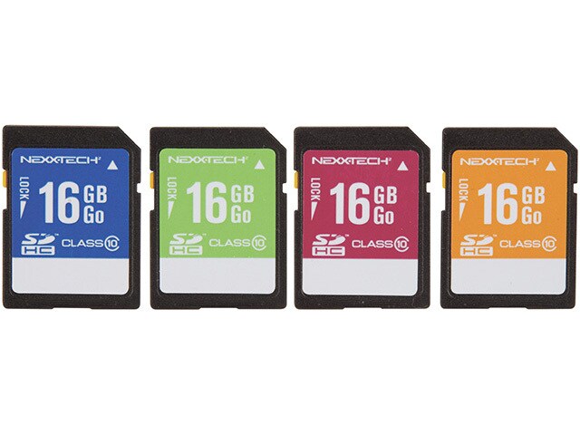 Nexxtech 16GB Class 10 SDHC Memory Card
