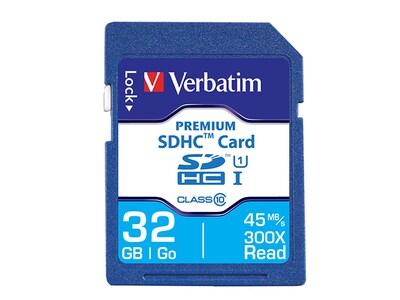 Verbatim 32GB (Class 10) SDHC Card