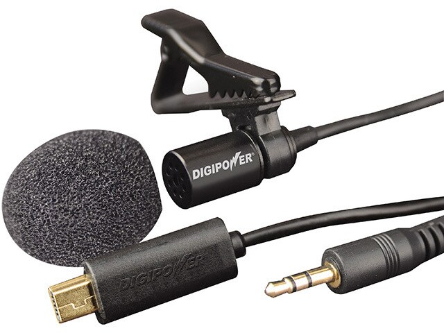 Digipower Lavalier Professional Microphone for GoPro Hero 2 3 3 4