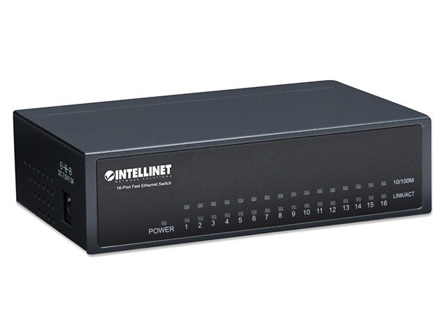 Intellinet 16 Port Fast Ethernet Switch
