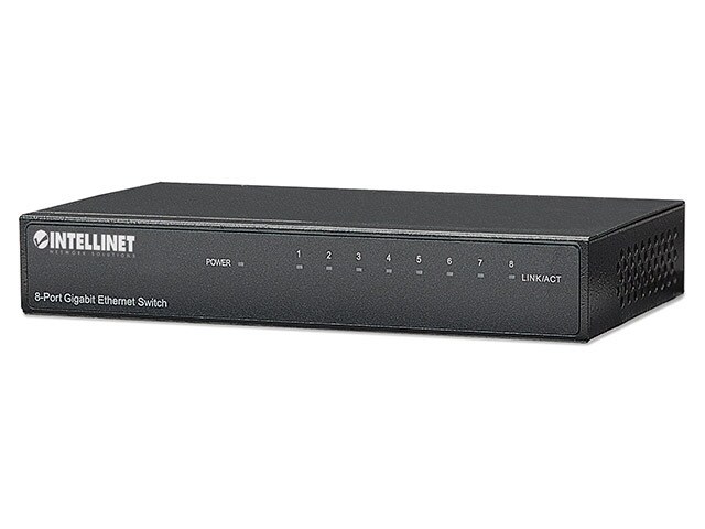 Intellinet 530347 8 Port Gigabit Ethernet Home Switch