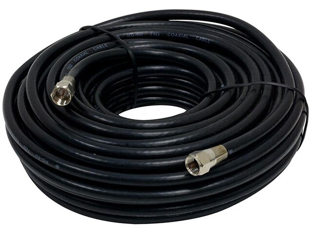 Digiwave RG6 15m 50 Coaxial Cable Black