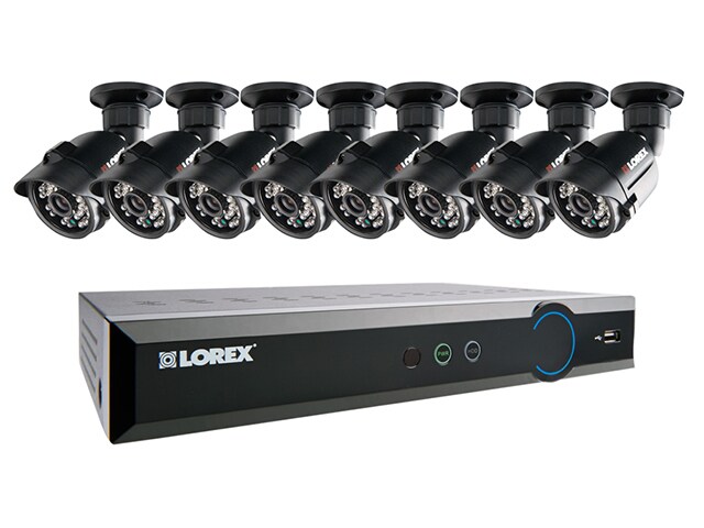 LOREX Eco Blackbox 8 Channel Security System with 8 Security Cameras