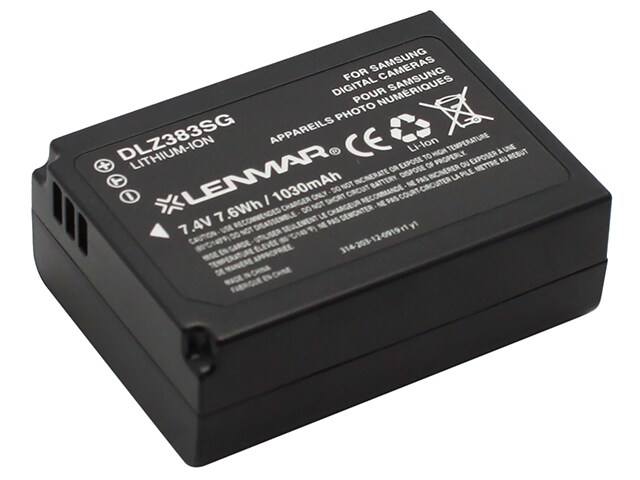 Lenmar DLZ383SG Replacement Battery for Samsung BP1130 ED BP1130