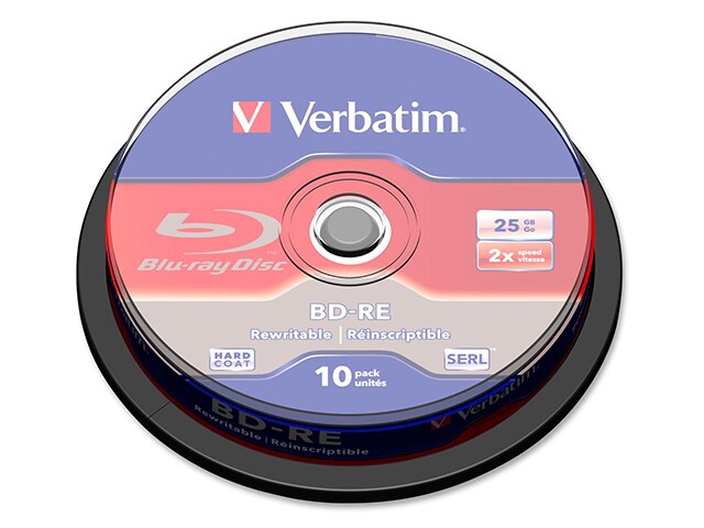 Verbatim 2X 25GB BD RE 10 Pack