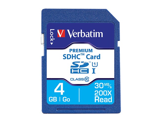 Verbatim 4GB SDHC Card Class 10
