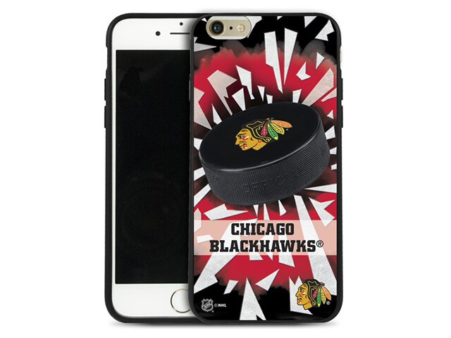 NHLÂ® iPhone 6 6s Limited Edition Puck Shatter Cover Chicago Blackhawks
