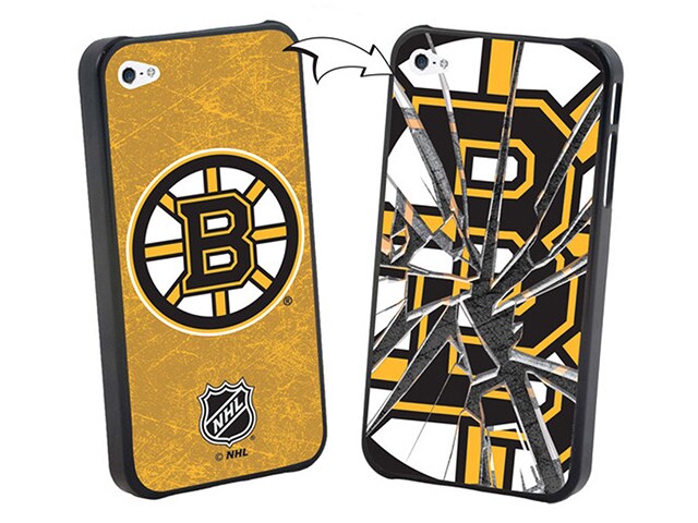 NHLÂ® iPhone 5 5s Limited Edition Broken Glass Case Boston Bruins