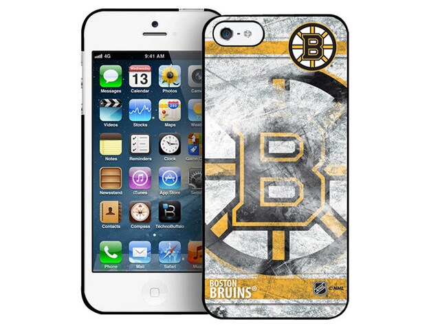 NHLÂ® iPhone 5 5s Limited Edition Iced Cover Boston Bruins