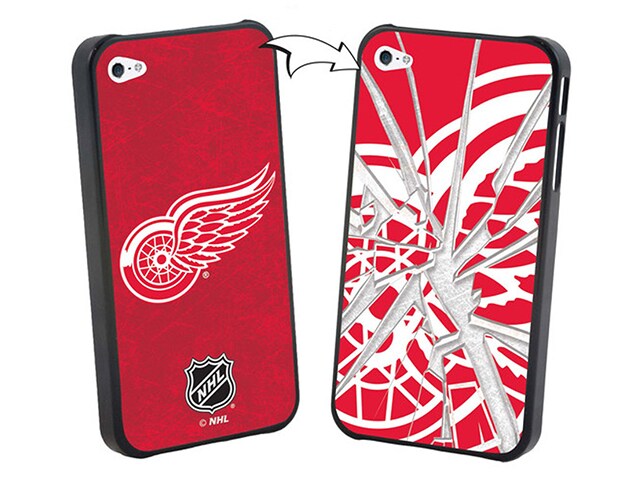 NHLÂ® iPhone 5 5s Limited Edition Broken Glass Case Detroit Red Wings