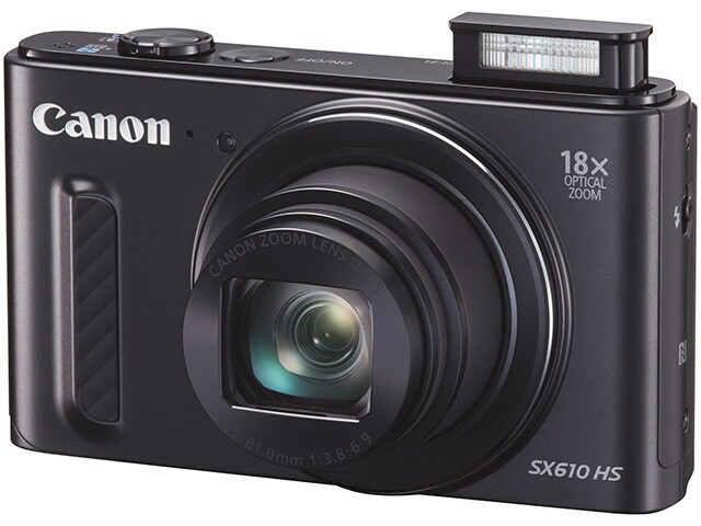 Canon PowerShot SX610 HS 20.2MP Camera Black