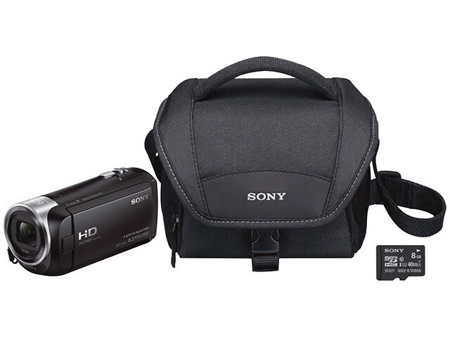 Sony HDRCX405BKIT Full HD 60p Camcorder Bundle