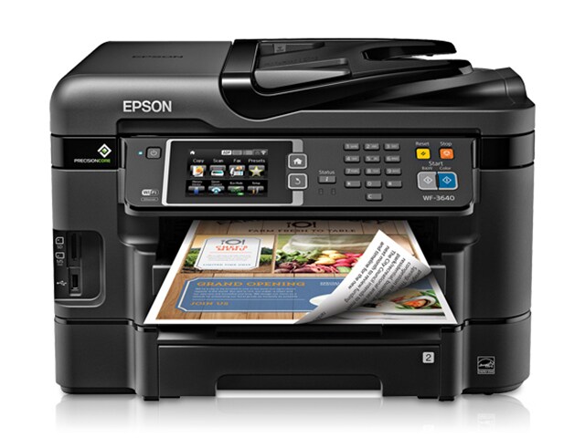 Epson C11CD16201 WorkForce WF 3640 All in One Printer