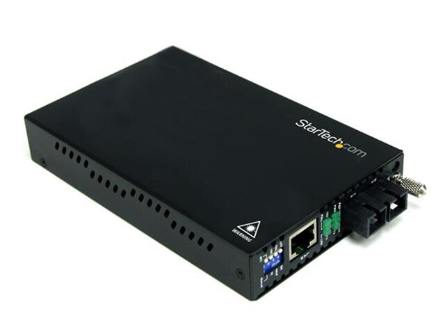 StarTech ET90110SC2 10 100 Mbps Multimode Fiber Media Converter