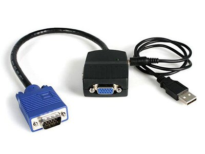StarTech ST122LE USB Powered 2 Port VGA Video Splitter